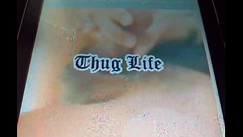 Preview 1 of Ts Pulls Her Plug - Gay Thuglife thighs 2
