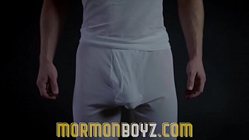 Preview 1 of Mib Khalifa - MormonBoyz - Smooth athletic bottom used in secret sex ceremony