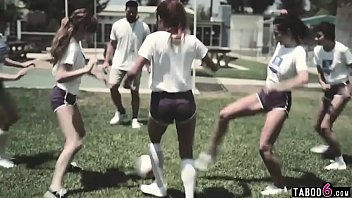 Preview 1 of Xnxx Rusian Small Small Movies - seduces handsome gym teacher but they get filmed