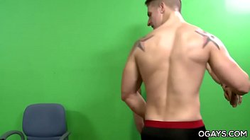 Preview 3 of Over Fight - Shane Jacobs and Logan Vaughn become horny