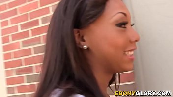 Preview 1 of Bhoj Puri Bf Sex Hd - Ebony Leilani Leeane Sucks Big White Dick - Gloryhole