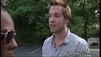 Preview 2 of Outincrowd Gay Gay - Blacks On Boys - Gay Hardcore Interracial Fuck 04