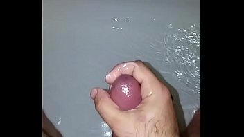 Preview 1 of Milf Cheating On Dinner - Slowmo cumblast in the shower - PART ONE