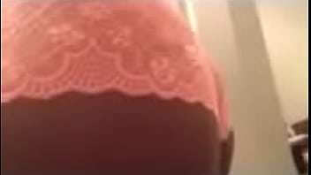 Preview 4 of Spy Massage Liesbin - sexy ebony wife shows off fat booty