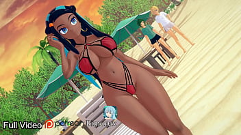 Preview 1 of Deep Thouat - Nessa cumple el deseo de algunos fans en la playa (KK)