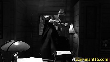 Preview 2 of Asiyan Vintge - Busty ts fucked in ass before jerking cumshot