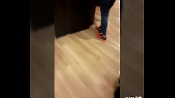 Preview 3 of Stairway Sex - White german booty in slowmo