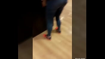 Preview 1 of Stairway Sex - White german booty in slowmo
