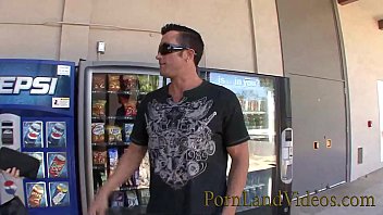 Preview 1 of Pure Mature Mom And Son - street pick up y. Cali Lakai fucked at porn casting