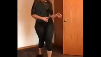 Preview 1 of Big Ass Mom Woth Son - Funny facebook thick bitch in Leggings