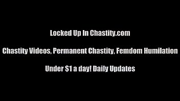Preview 4 of Asia Intercrural Amateur - Chastity will give you blue balls from hell