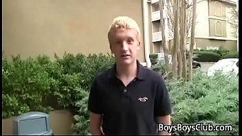 Preview 2 of Korea Sexz Fuck - White Sexy Teen Gay Boy Fucked Hard By Muscular Black Man 23