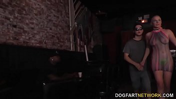 Preview 1 of Full Film Abella Danger - Riley Nixon Gangbanged In The Local Bar - Cuckold Sessions