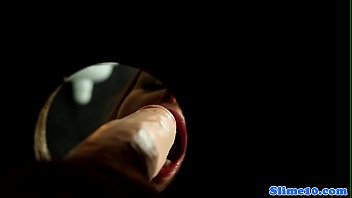 Preview 1 of Arabichotgirl - Gloryhole eurobabe sprayed with hot jizz