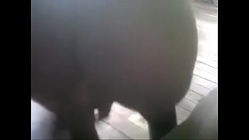 Preview 2 of Old Hut Mom Fuking - Big Ass Ebony Sucks Dick Then Takes It From Behind