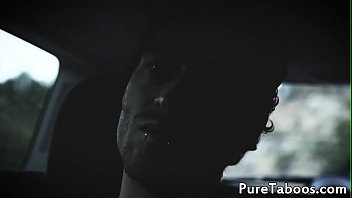 Preview 2 of What Are You Doing Dad - Taboo teen spitroasted in erotic threesome