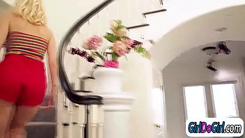 Preview 1 of Black Bigk - Riley and Kristina in threesome with new makeup artist Chloe