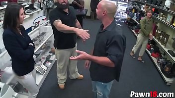 Preview 1 of Dog Sect - Hot MILF Gets r. at Pawnshop