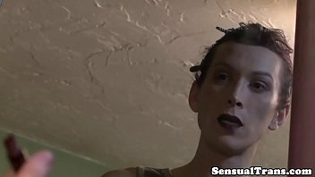 Preview 2 of Seasonal Sex - Busty lesbo tgirl licks and plows mature muff
