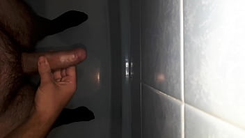 Preview 1 of Wife Comes In Towel - 20171001 214658