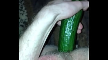 Preview 4 of Wife Sex Tupe - Cucumber fuck 2