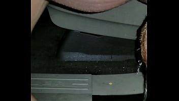 Preview 3 of Japanese Ful Bis - Drinking my girlfriends piss straight from pussy in campus parking lot