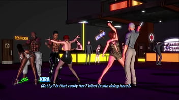 Preview 1 of Fucking Wifes Sister In Kitchen - Max&#039_s Life Temporada 3 Cap 174 - follando en los ba&ntilde_os del club y luego encima del coche
