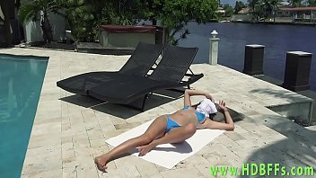 Preview 2 of Negra Tetona Natural Dominicana - Real teen lesbos toy