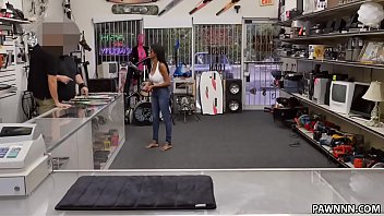 Preview 1 of Ashin Milf - Busty Ebony Brittney White Needs Some Money - XXX Pawn