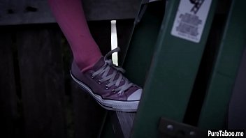 Preview 1 of Chite Xxx - Blonde petite teen fucked by her stepdads huge dick