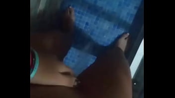 Preview 4 of Husband Sick Wice Fuck Lover Boy - Amateur teen masturbate solo in bathroom