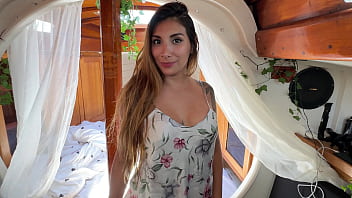 Preview 2 of Hijab Porn Skikda - Vacation accident with horny stepmom. Naughty MILF caught masturbating