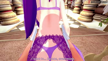 Preview 2 of Xxncxxnx - Sc&aacute_thach-Skadi fucking hard on throne | 4 | TYPE-MOON | Watch Full &amp_ Full POV versions on Sheer &amp_ PTRN: Fantasyking3
