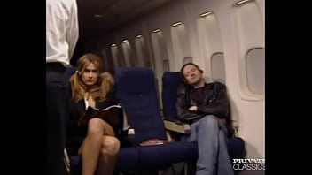 Preview 1 of Vanda Vitus Woodman Casting - Draguitsa,  Blowjob in the Airplane