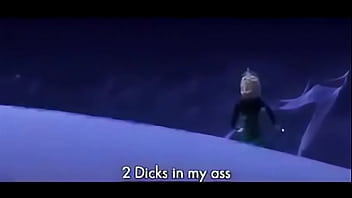Preview 1 of Rush Of Fusion 5 - ELSA SCREMING BECAUSE OF THE MULTIPLE DICK IN HER ASS