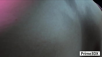 Preview 2 of Indian Open Dance - Animation Redhead Stripper Performs on Dreadlocks BBC