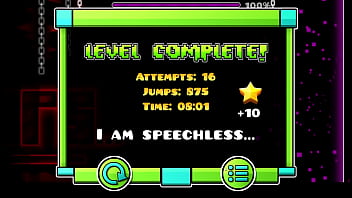 Preview 4 of Lolli Nik - Geometry Dash - Night Terrors [DEMON] - By  Hinds (On Stream)