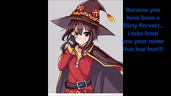 Preview 1 of Dallion Harper Massege - MEGUMIN Explosion JOI Anime