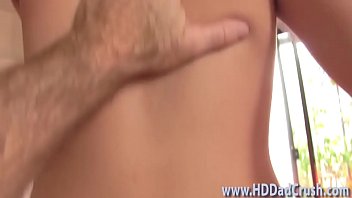 Preview 3 of Vedio Sax Xxx - Naughty teen stepdaughter rubs her pussy