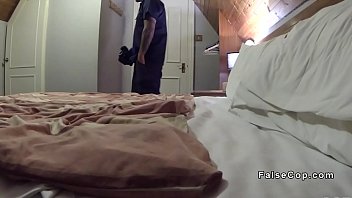 Preview 2 of Sharee Bhabi - Fake cop bangs bent over brunette