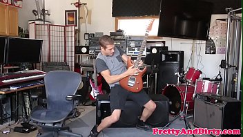 Preview 1 of Cum Onm - Scandalous babe with bigtits gets banged