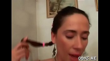 Preview 3 of Teen Fuck For Interview Cry - Slim legal age teenager licked by grand-