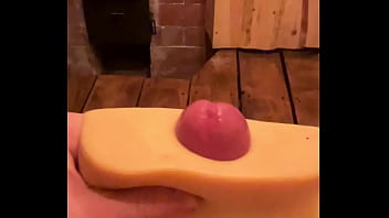 Preview 4 of Shameless Nude Scenes Nude - Dirty builder fucks sex toy after work / Male Moaning / Muscle ass / Pov