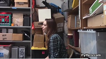 Preview 1 of Kuwait T Sex - Big tit teen caught and fucked for stealing