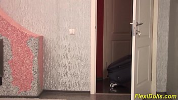 Preview 1 of Georgie Yall Fake Taxi - real flexi doll big dildo fucked