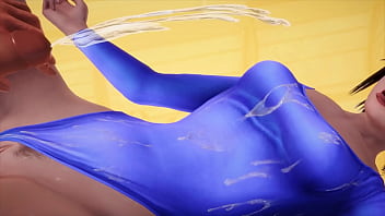 Preview 4 of Fuck Fuck Fuck Cum Cum Cum - Lenka - 001 - Gymnastics (By Threedeartist)