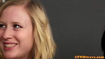 Preview 2 of Full Naked Bf - Cock wanking CFNM beauties having good time