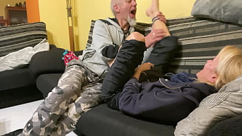 Preview 1 of Dedi Xxxc - AMATEUR REAL COUPLE - PASSIONATE SEX IN HOME with LITTLE BLONDE and WILDSPAINMAN