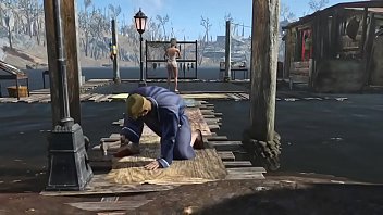 Preview 1 of Tribute My Husband - Fallout 4: Fishing Dock ft Nate &amp_ Nora