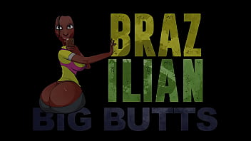 Preview 4 of Fat Woman Love Fisting 2 - BrazilianBigButts.com WatermelonButt Massive BBW Black Ass on couch